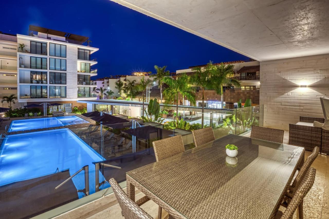 Astonishing Condo With Balcony In A Private Complex With Pool And Gym Playa del Carmen Exterior foto