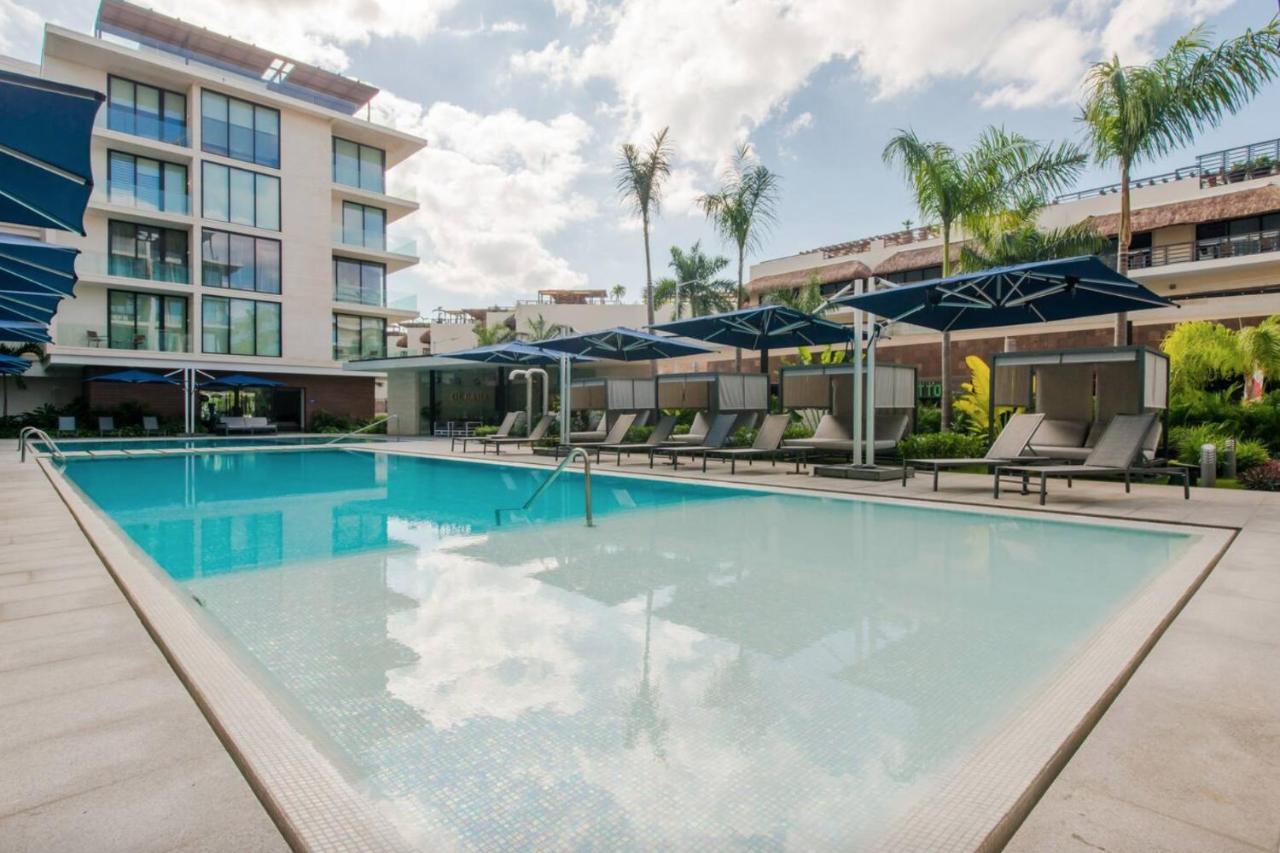 Astonishing Condo With Balcony In A Private Complex With Pool And Gym Playa del Carmen Exterior foto