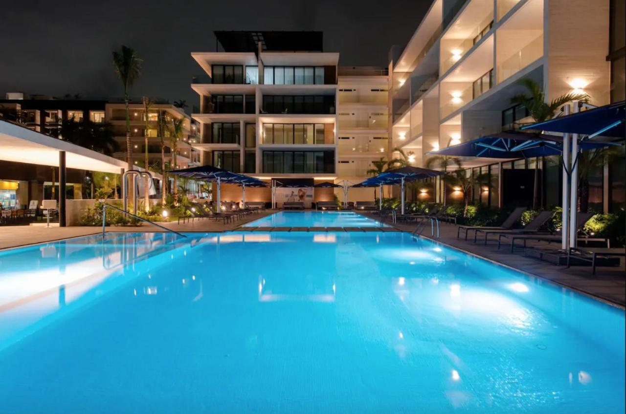 Astonishing Condo With Balcony In A Private Complex With Pool And Gym Playa del Carmen Exterior foto